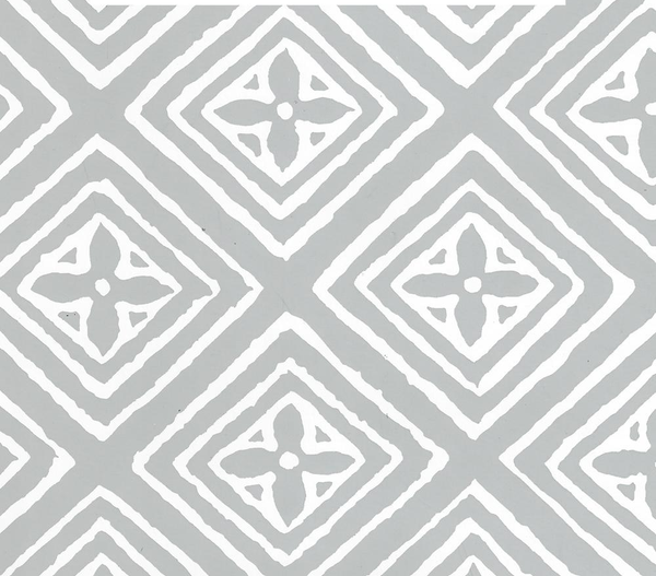 Fiorentina Windsor Blue White Patent Vinyl Screen Printed | China Seas