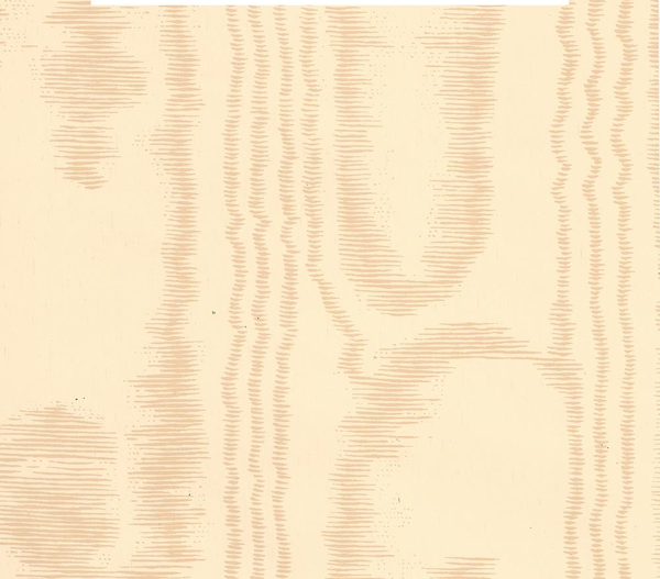 Melanie Ii Camel New Brown Screen Printed - Pale Beige Wallcovering | China Seas