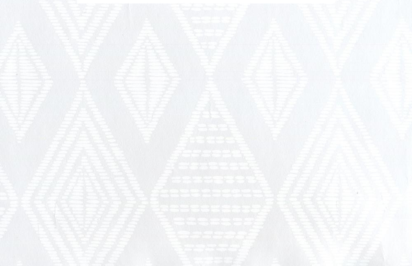 Safari Embroidery White on White Patent Vinyl Screen Printed | China Seas