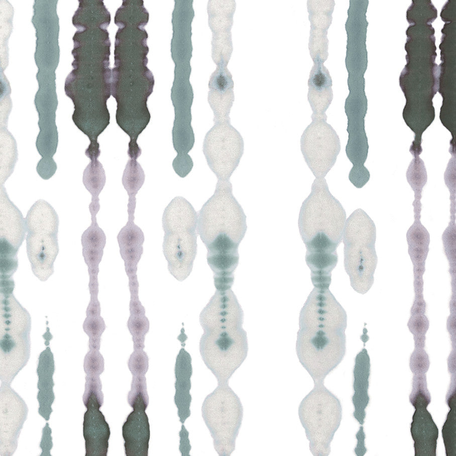 Shibori Stripe Wall, Winter Sky