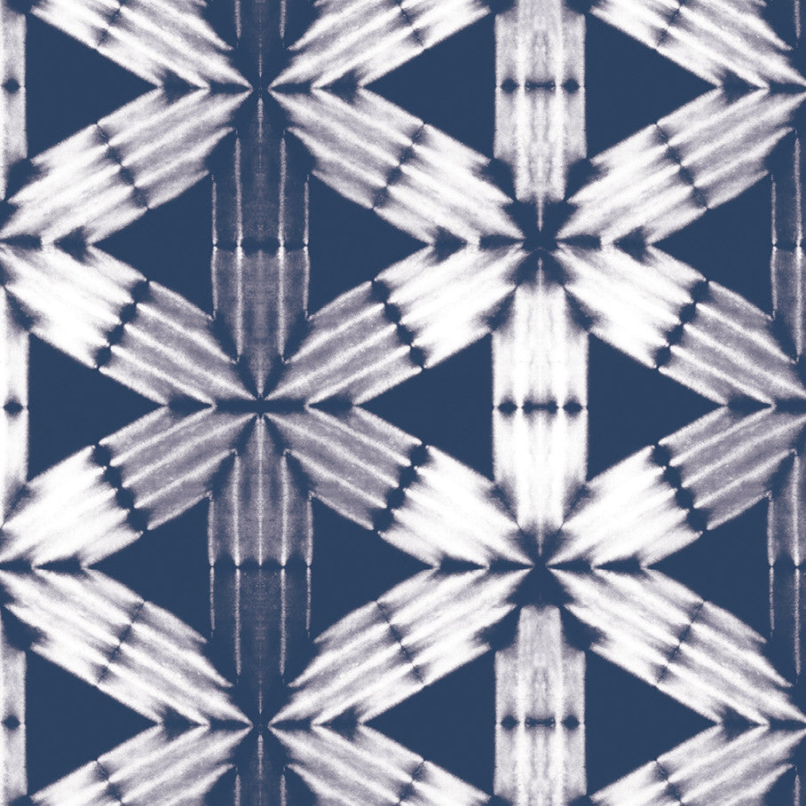 Shibori Flower Small, Indigo