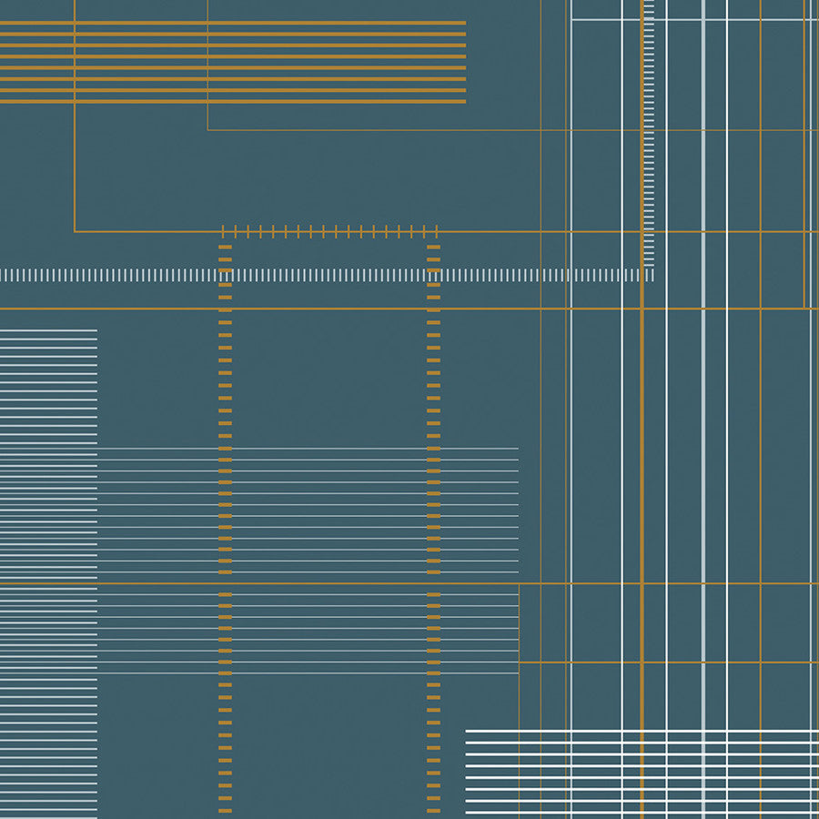 City Grid, Teal