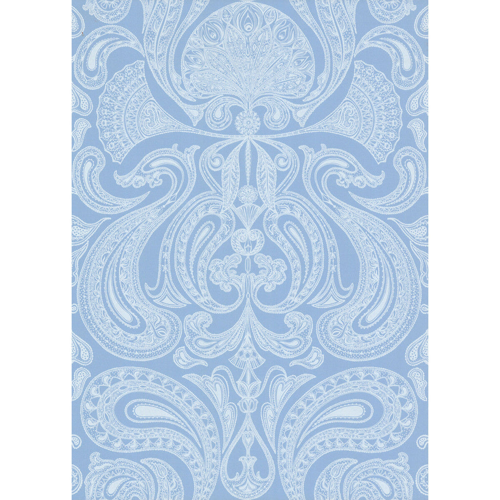 Malabar-W - Pale Bl Light Blue By Cole & Son | Cole & Son New Contemporary |  Wallcovering