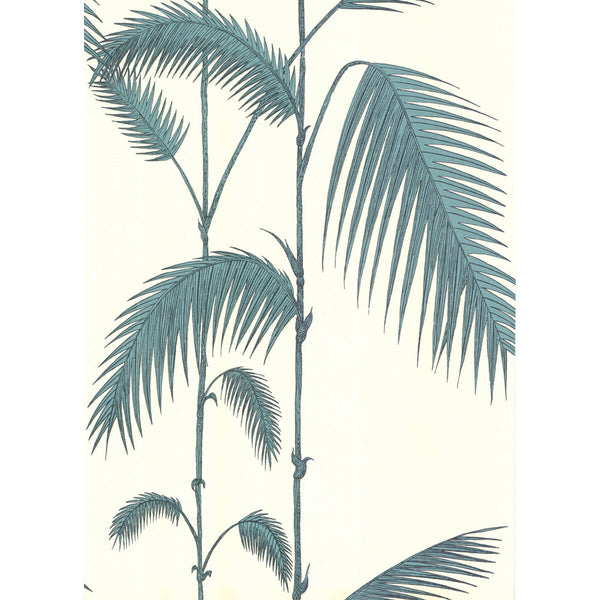 Palm Leaves - White/G White By Cole & Son | Cole & Son New Contemporary |Botanical & Floral Tropical Wallcovering Print