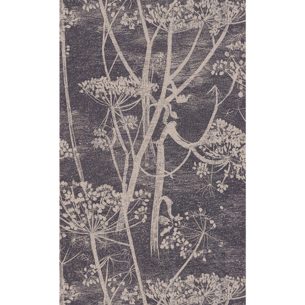 Cow Parsley - Taupe/B Black By Cole & Son | Cole & Son New Contemporary | Botanical & Floral Wallcovering