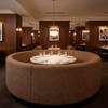 West Indian Lily - Canyon Upholstered Banquette | Architectural Fabrics