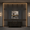 Aarden - Charcoal Veil Silicone Hybrid Upholstered Wall Panel | Architectural Fabrics