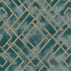 Metropolitan Stories 3 Travel Styles Teal Wallcovering | AS Creation