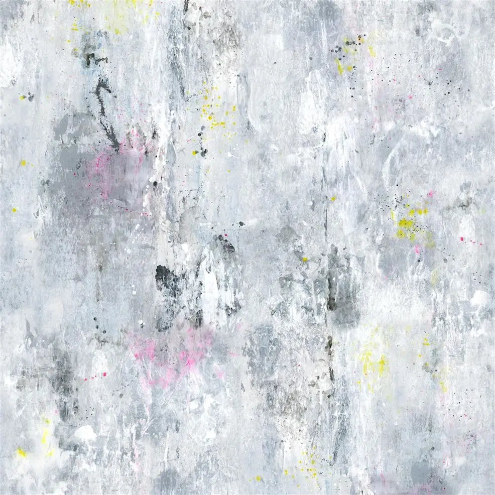 Corneille Distressed Panel Fuchsia | Designers Guild Europe