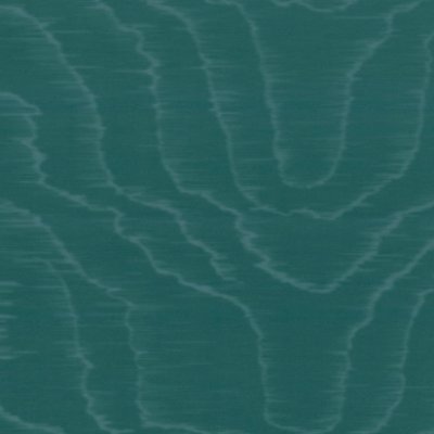 Moire Sauvage Color 67705 - Teal Commercial Wallcovering | Koroseal