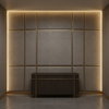 Runaway Bay - Slate Upholstered Wall Panel | Architectural Fabrics