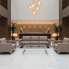 Smooth Pebble Grain Soft Taupe Upholstered Sofa | Architectural Fabrics