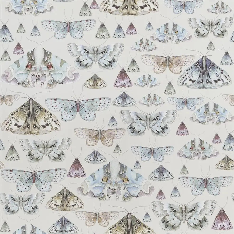 Issoria Butterfly Pearl Wallpaper | Designers Guild Europe