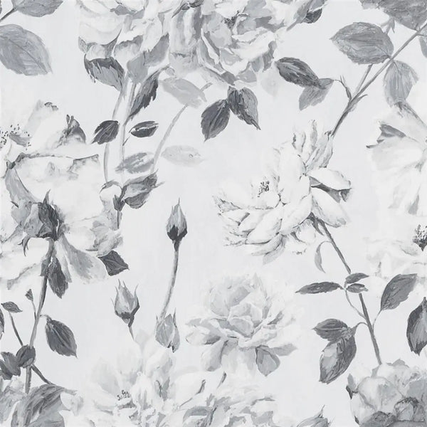 Couture Rose Large Scale Noir | Designers Guild Europe