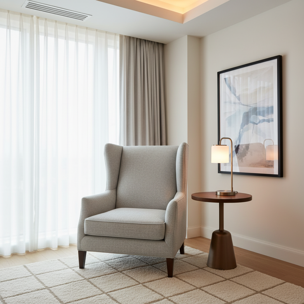 Morant - Helium Upholstered Chair | Architectural Fabrics