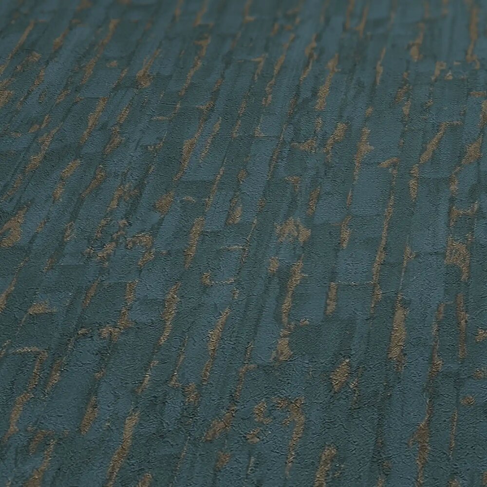 Hot Spots Teal Wallcovering | AS Creation