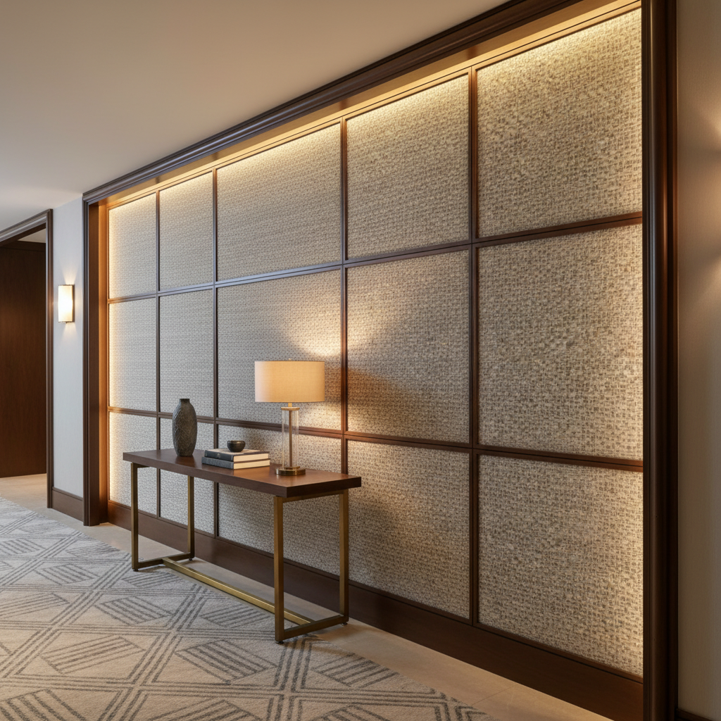 Bellevue - Bellevue Tekloom Performance Upholstered Wall Panel | Architectural Fabrics