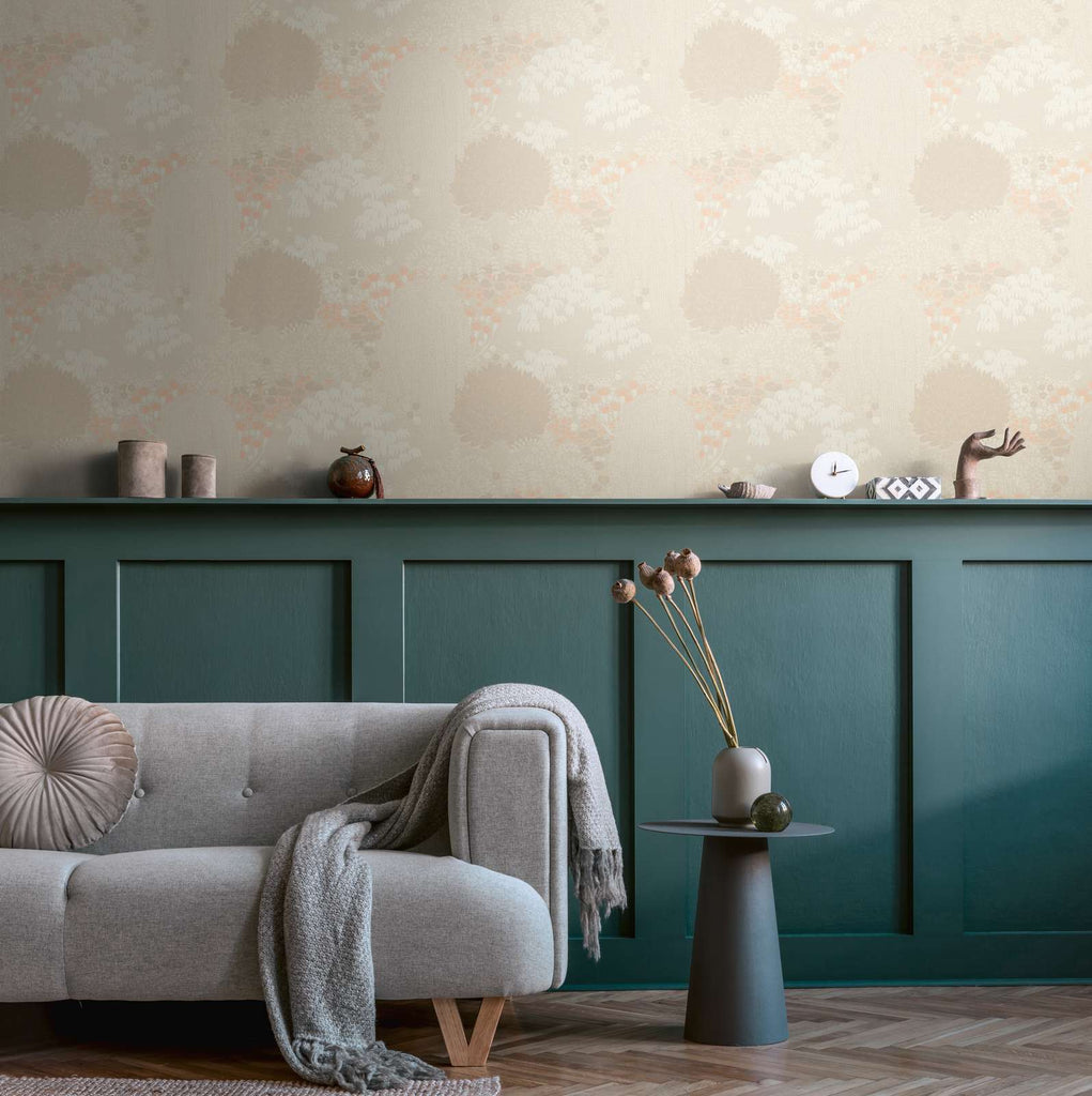Famous Garden Beige Wallcovering | AS Creation