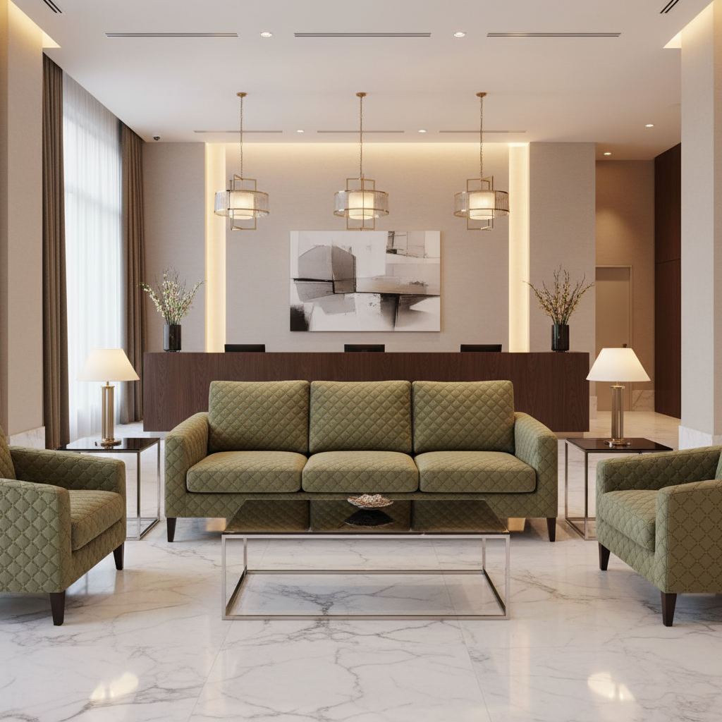 Thatch Cay - Pasture Upholstered Sofa | Architectural Fabrics