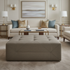 Treasure Beach - Evening Upholstered Ottoman | Architectural Fabrics