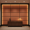 Amalfi - Terracotta Indoor/Outdoor Vinyl Upholstered Wall Panel | Architectural Fabrics