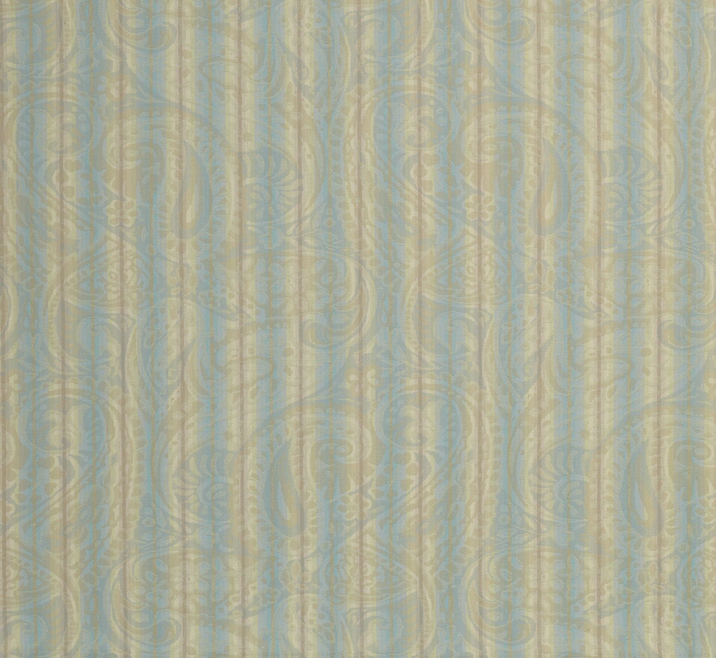 DWCY-900228 Nina Campbell Fabric Aqua designer-wallcoverings-los-angeles