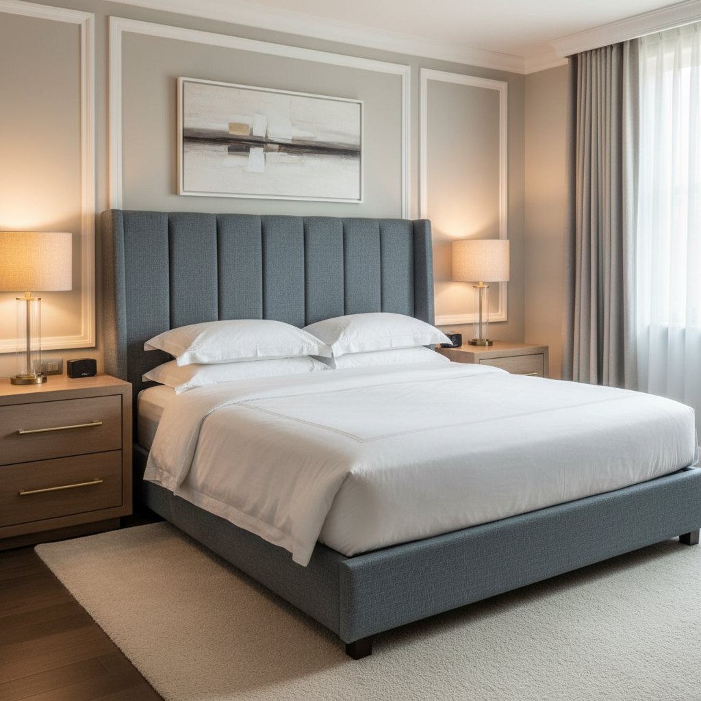Basketry - Basketry Performance Vinyl Upholstered Headboard | Architectural Fabrics