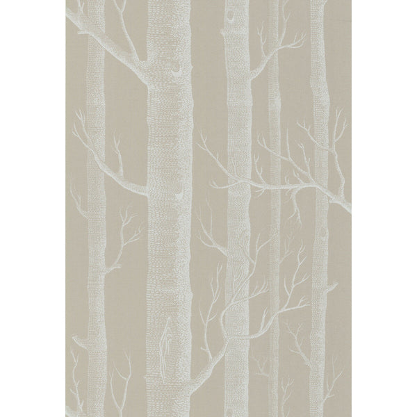 Woods - White/Taupe White | Cole & Son