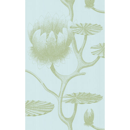 Lily - Sage/Pale Blue Green | Cole & Son