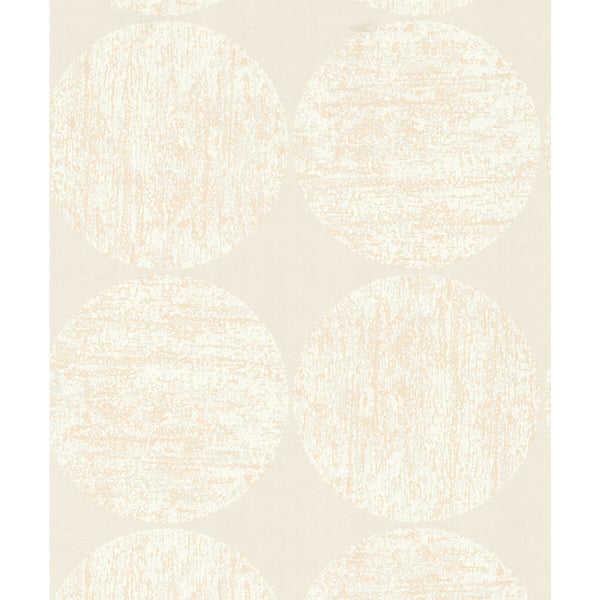 Luna - White/Cream White By Cole & Son | Cole & Son New Contemporary Ii |Dots Geometric Wallcovering Print