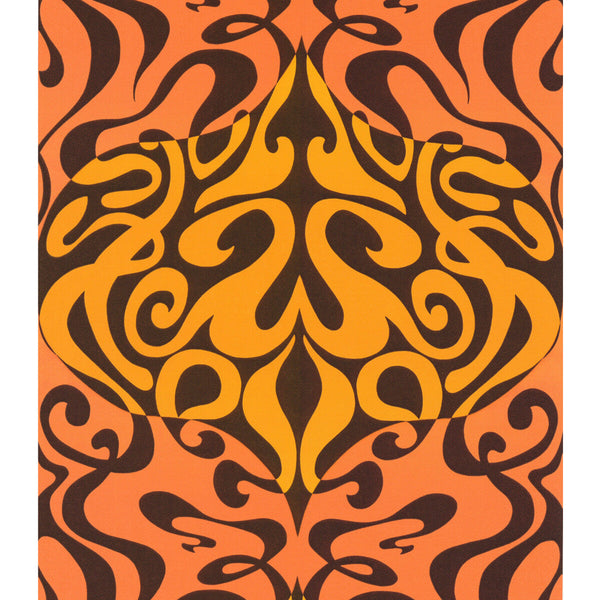 Woodstock - Orange Orange By Cole & Son | Cole & Son New Contemporary Ii | Modern Wallcovering Print