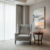 Soufriere - Metal Upholstered Chair | Architectural Fabrics