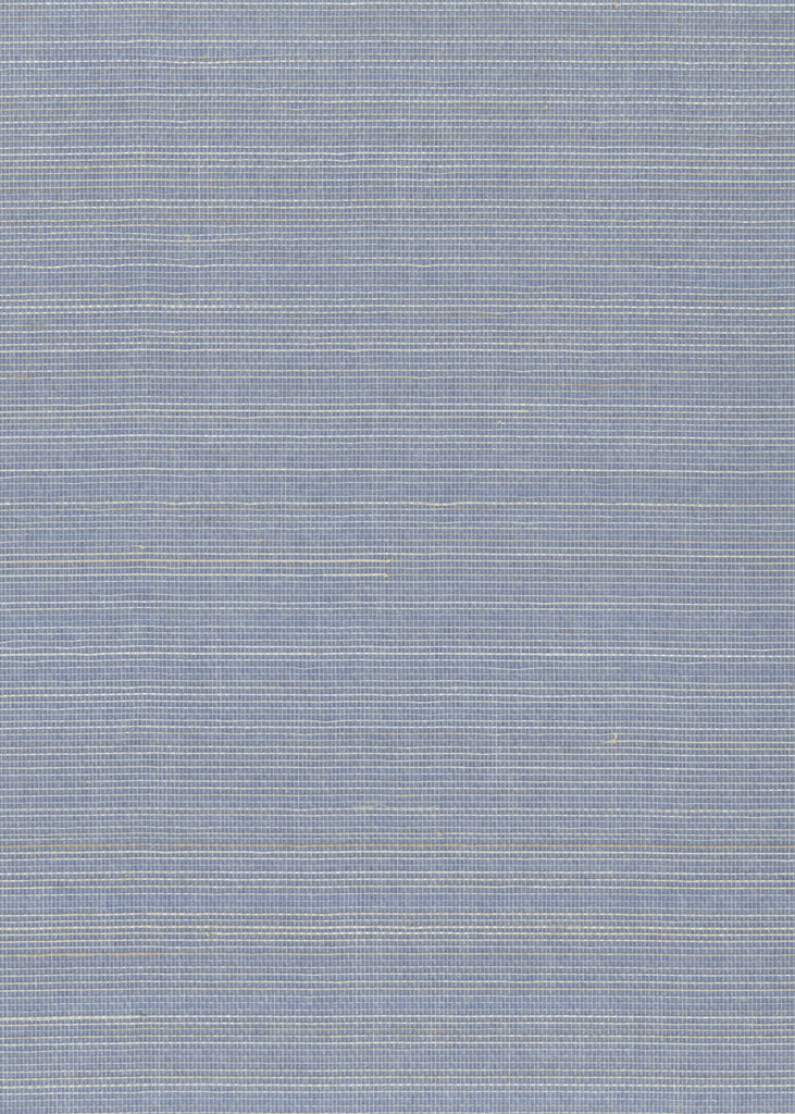 Wellfleet-Grey&blue Abaca Wallcovering | Phillipe Romano — ABAC-500130
