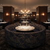Middleburg Admiral Upholstered Banquette | Architectural Fabrics