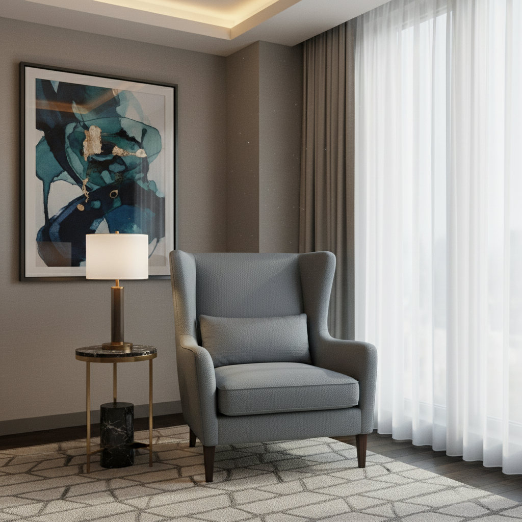 Pinnacle Rock - Perth Upholstered Chair | Architectural Fabrics