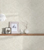 Versace Wallcovering With Ornaments In Baroque Style - Cream, Silver Wallcovering | Versace