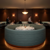 Tumble Reef - Harbor Upholstered Banquette | Architectural Fabrics