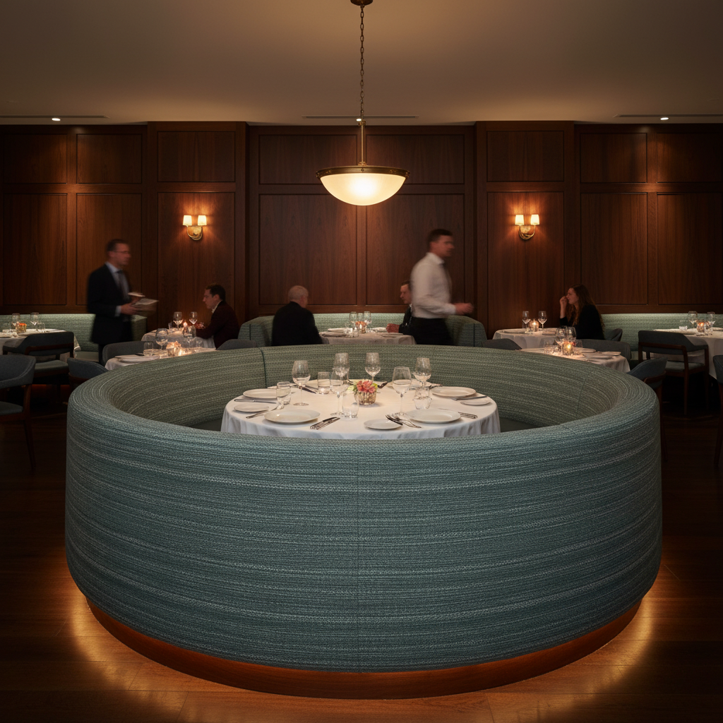 Tumble Reef - Harbor Upholstered Banquette | Architectural Fabrics
