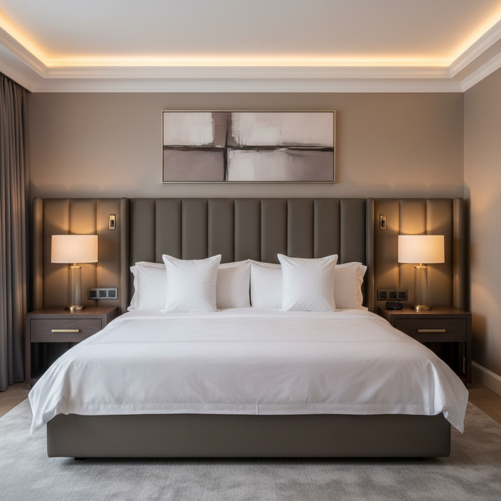 Bastia - Bastia Performance Polyurethane Upholstered Headboard | Architectural Fabrics
