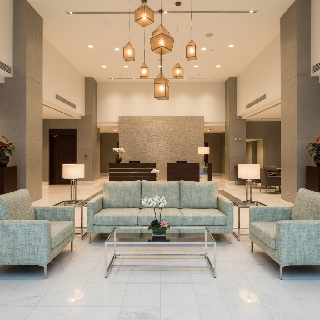Fine Woven Texture Pale Celadon Upholstered Sofa | Architectural Fabrics