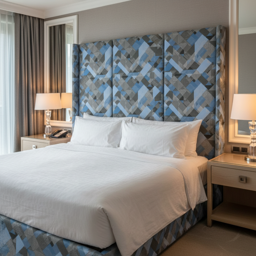 Trellis Bay - Baltic Upholstered Headboard | Architectural Fabrics