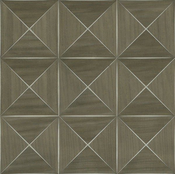 Cold Spring Harbor-Moss Wood Veneer Wallcovering | Phillipe Romano