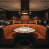 Vieques - Mango Upholstered Banquette | Architectural Fabrics