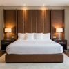West Indian Lily - Cinnamon Upholstered Headboard | Architectural Fabrics