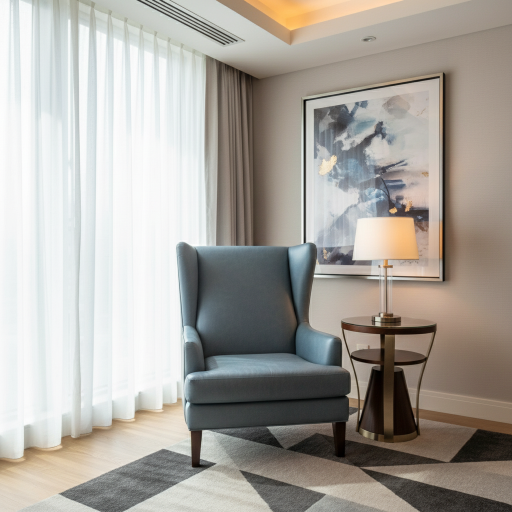 Nassau Gold - Cadet Upholstered Chair | Architectural Fabrics