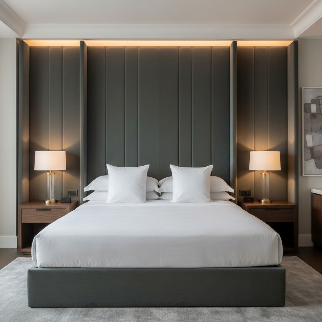 Maho Bay - Amazon Upholstered Headboard | Architectural Fabrics