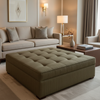 Montego - Java Upholstered Ottoman | Architectural Fabrics