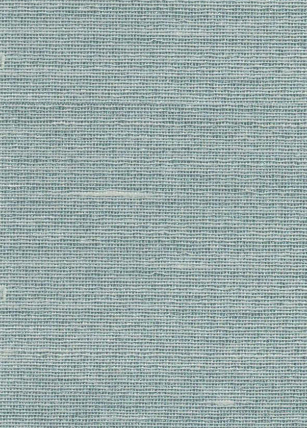 Watch Hill-Sage Blue Silk Wallcovering | Phillipe Romano — SILK-500190