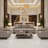 Maho Bay - Greige Upholstered Sofa | Architectural Fabrics