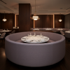 Amalfi - Amethyst Dusk Indoor/Outdoor Vinyl Upholstered Banquette | Architectural Fabrics